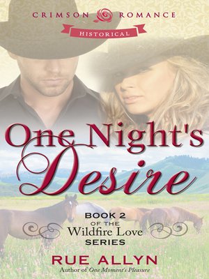 cover image of One Night's Desire